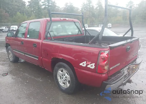 2005 Chevrolet Silverado 1500 Ls из США, поврежденный, VIN 2GCEK13T351290354